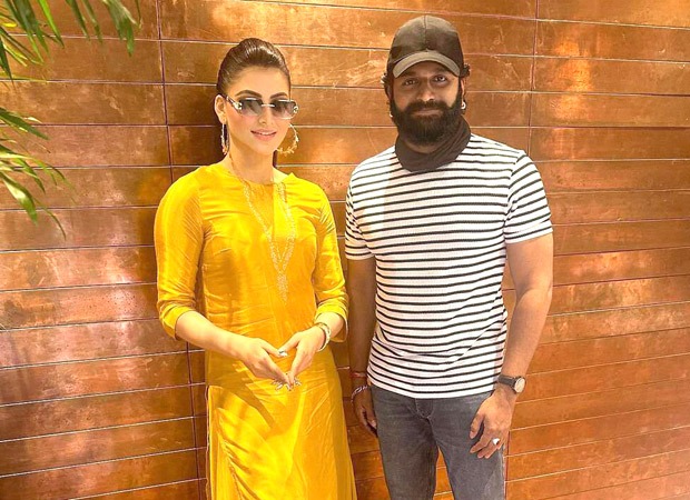 Urvashi Rautela verifies belonging to Kantara 2; presents with Rishab Shetty to share news