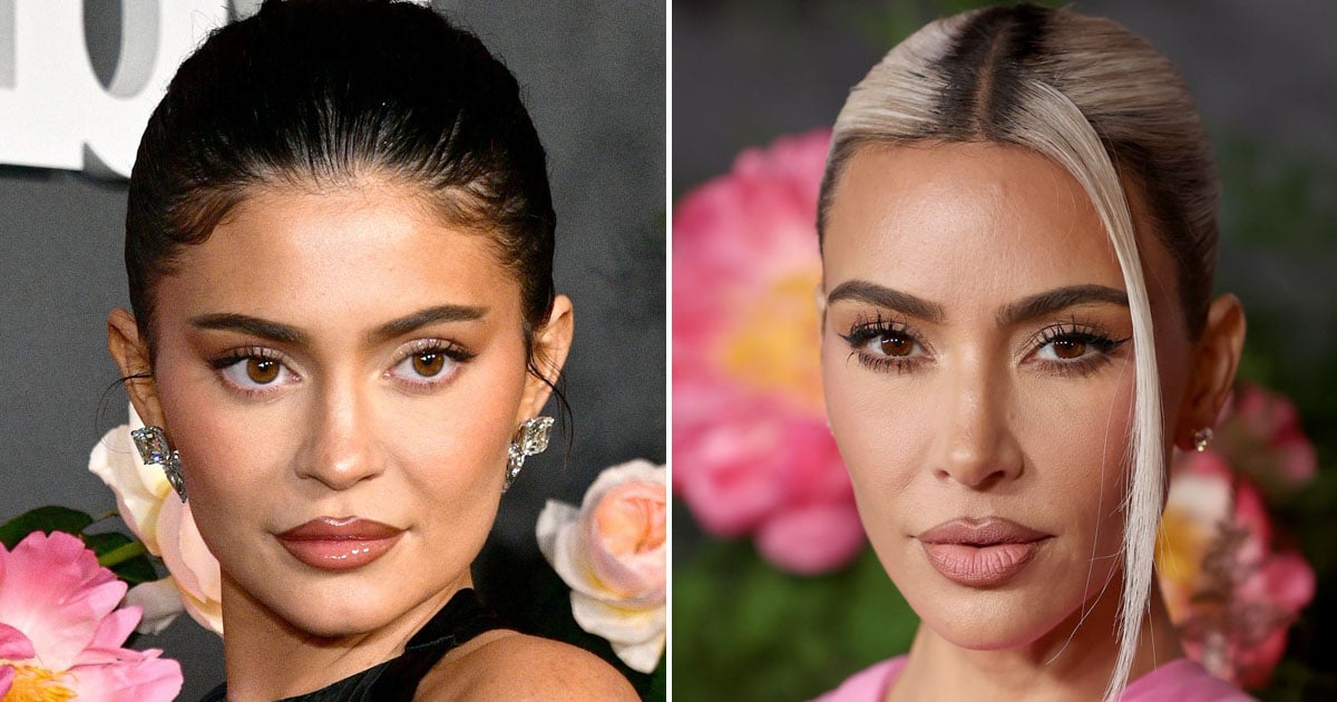 Kim Kardashian and Kylie Jenner Look Identical in Matching Thongkinis: “My Twin”