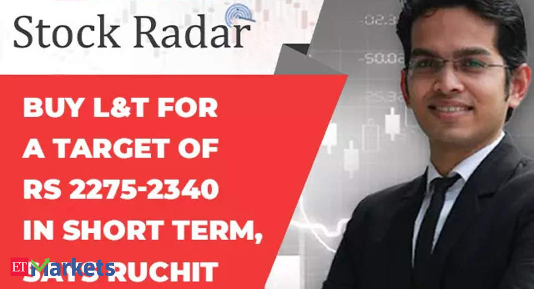 Stock Radar: Buy L&T for a target of Rs 2275-2340 simply put term, states Ruchit Jain