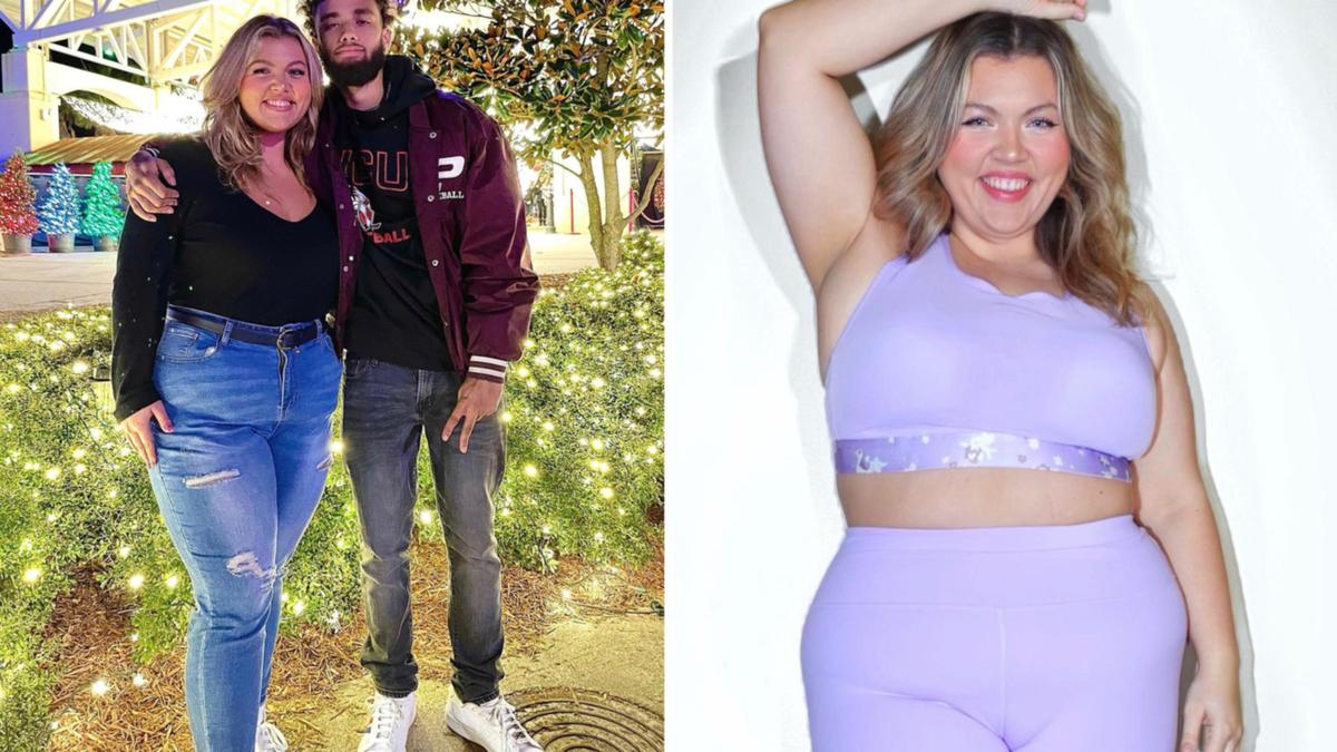 Plus-size female dating ‘skinny’ partner exposes giant messages in TikTok video