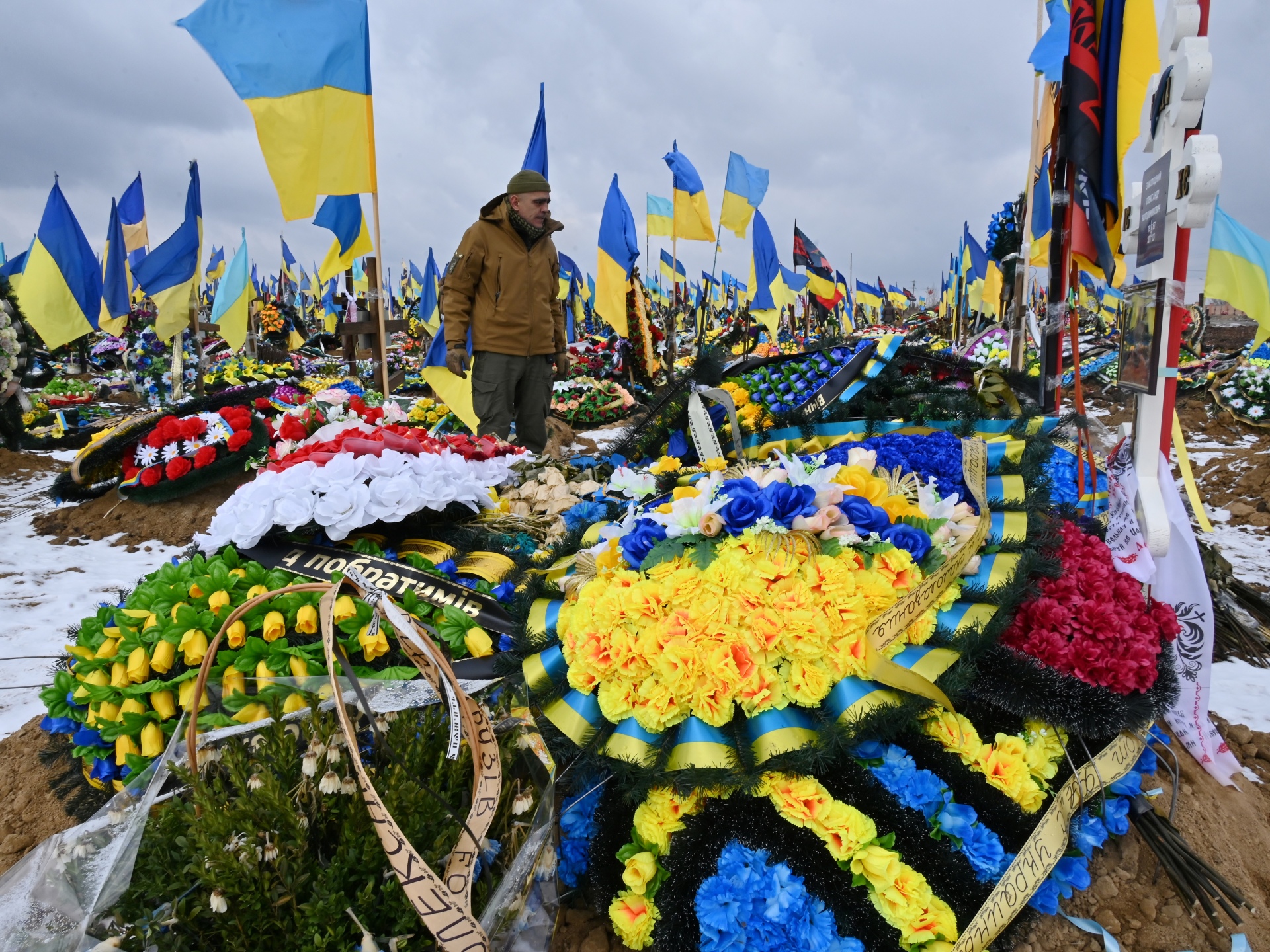 Year of war in Ukraine left establishing countries getting pieces