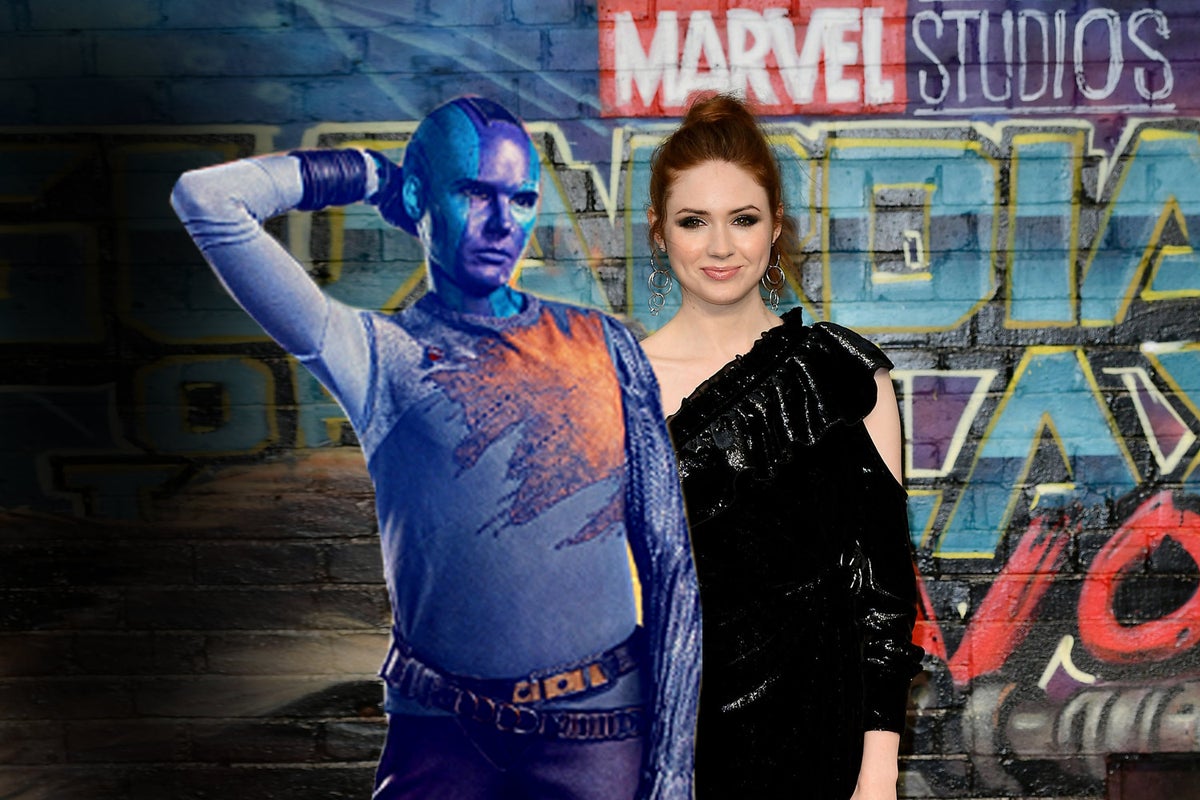 Karen Gillan apologises for her much-ridiculed ‘uncomfortable’ posture on brand-new Guardians of the Galaxy 3 poster