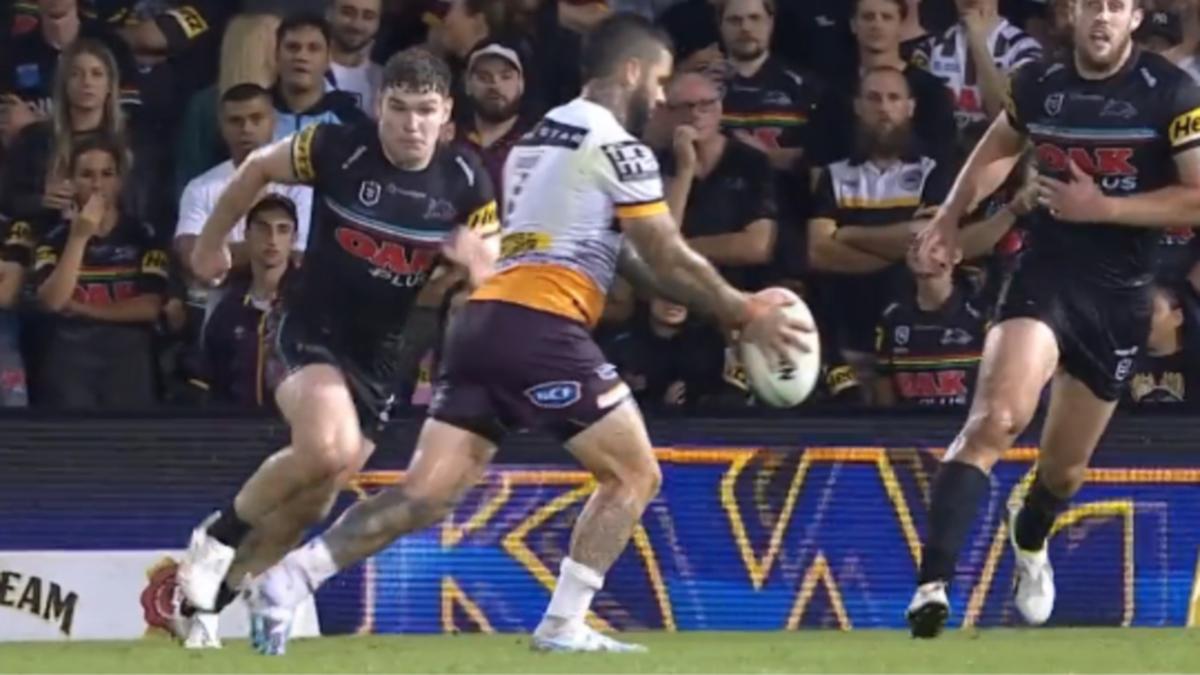 Brisbane Broncos skipper Adam Reynolds sinks ruling premiers Penrith Panthers with ‘ice cool’ basket begin NRL legendary