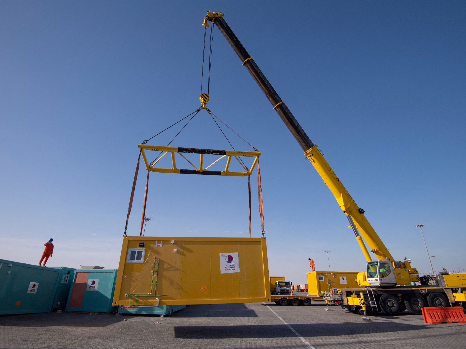 Qatar ships World Cup portable houses to quake-affected Turkey