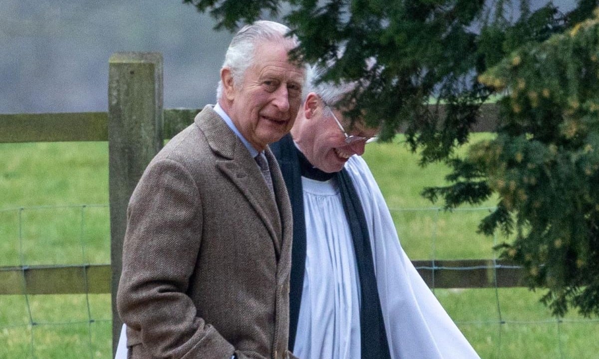 Smiling King Charles participates in church for very first time following Prince Harry crowning welcome