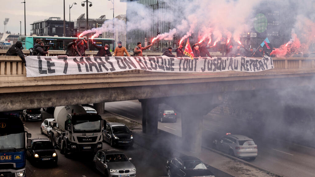 Demonstrators set to paralyse France in enormous pension reform demonstrations