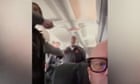 Guest applauded for suppressing male who attempted to stab United flight attendant