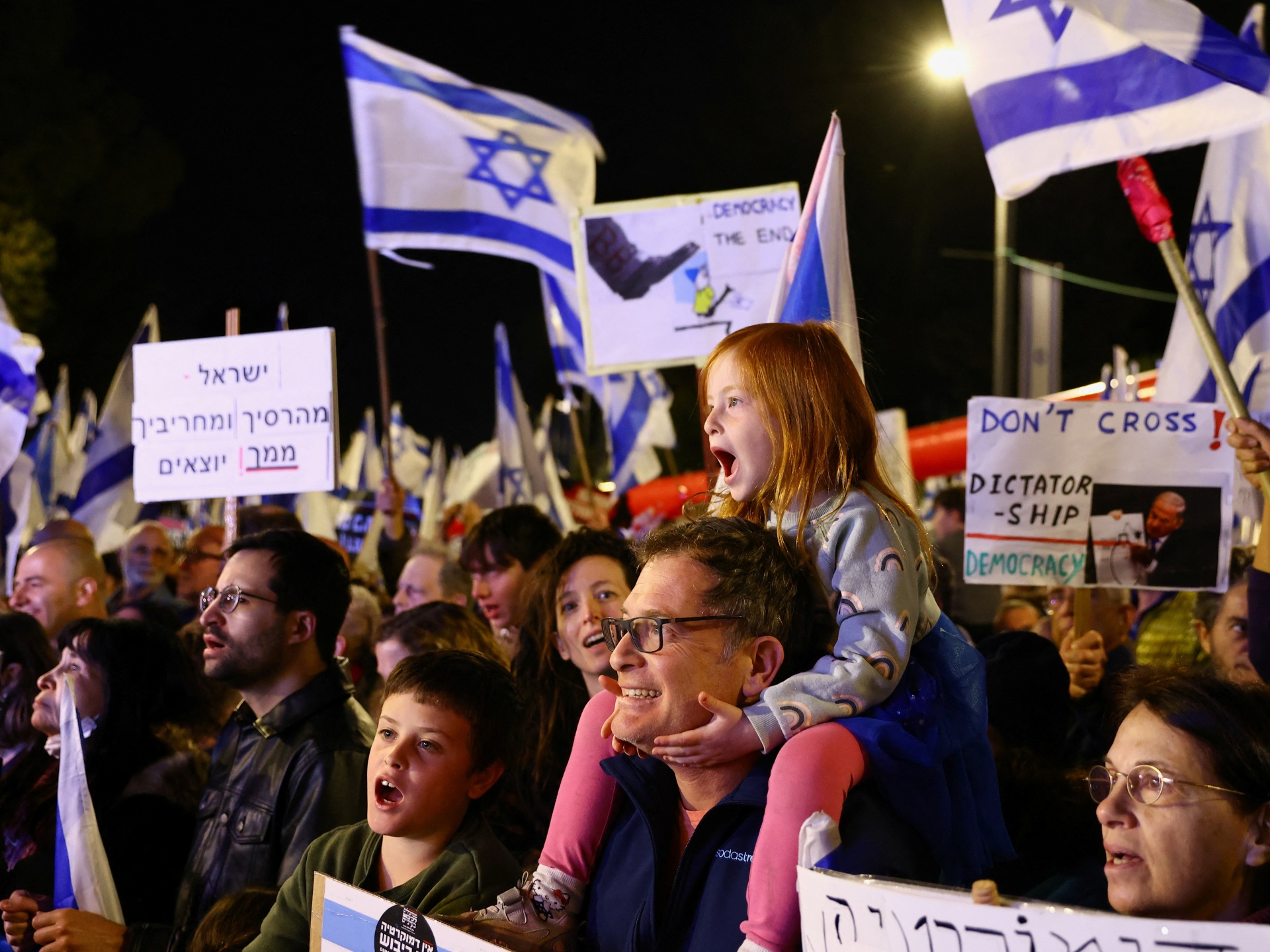 Big crowds rally versus Israel’s judicial modifications for 10th week