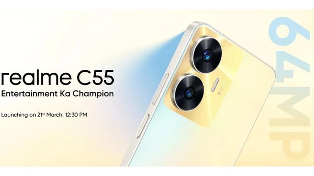 Realme C55 With Mini Capsule Feature Officially Launching in India on March 21st