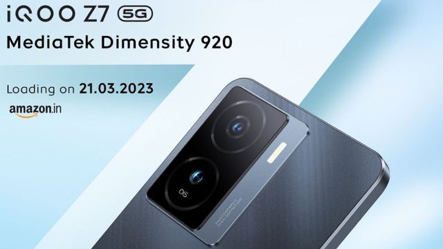 iQOO Z7 Debuts With Dimensity 920 SoC and 64MP OIS Camera