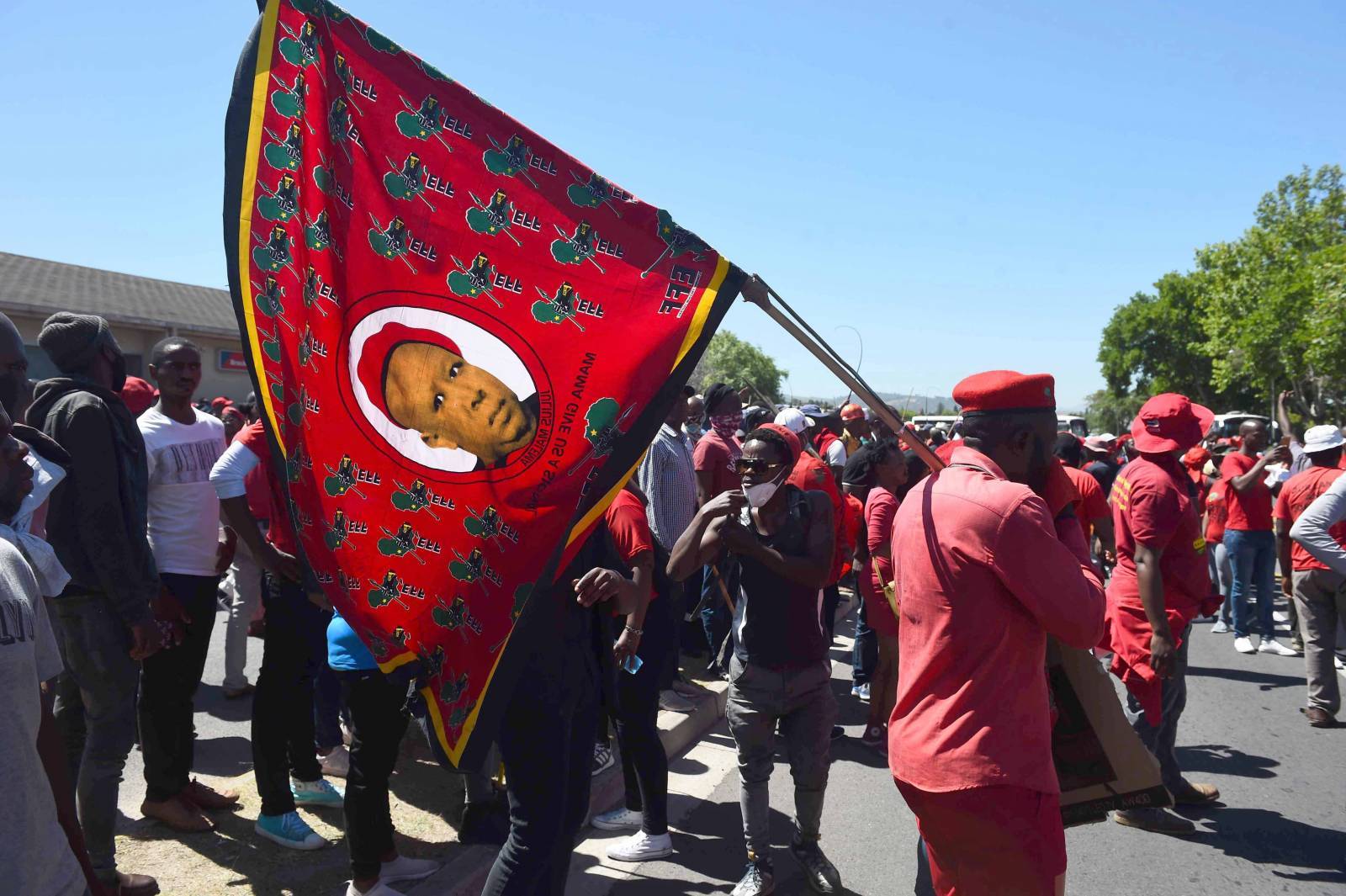 Ramaphosa states the EFF mistreated rights by ‘engaging’ individuals to demonstration