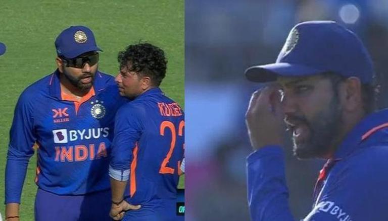 IND vs AUS 3rd ODI: Rohit Sharma is miffed with Kuldeep Yadav after required DRS call|Cricket News