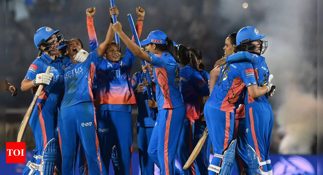 Mumbai Indians beat Delhi Capitals by 7 wickets to win inaugural WPL title