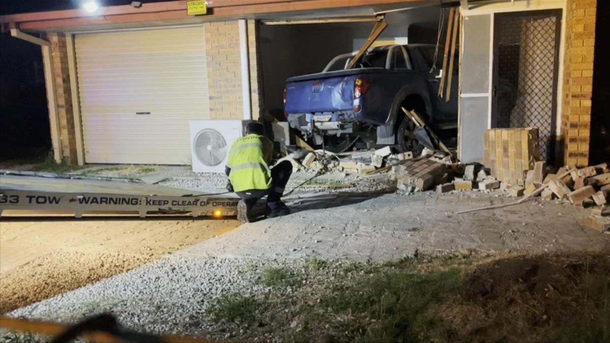 Queensland auto accident: ‘Miracle’ choice to go out for supper conserves 3 guys from cars and truck crashing into house