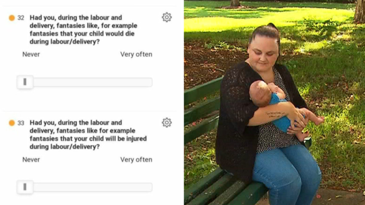 The upsetting concerns moms were asked as part of a research study at a Brisbane health center