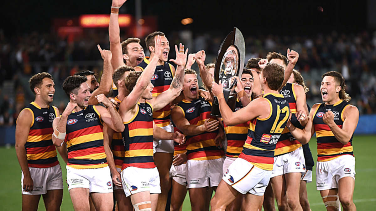 Fans rave as Jordan Dawson wins Showdown Medal ahead of Izak Rankine and Riley Thilthorpe in Adelaide’s win over Port Adelaide