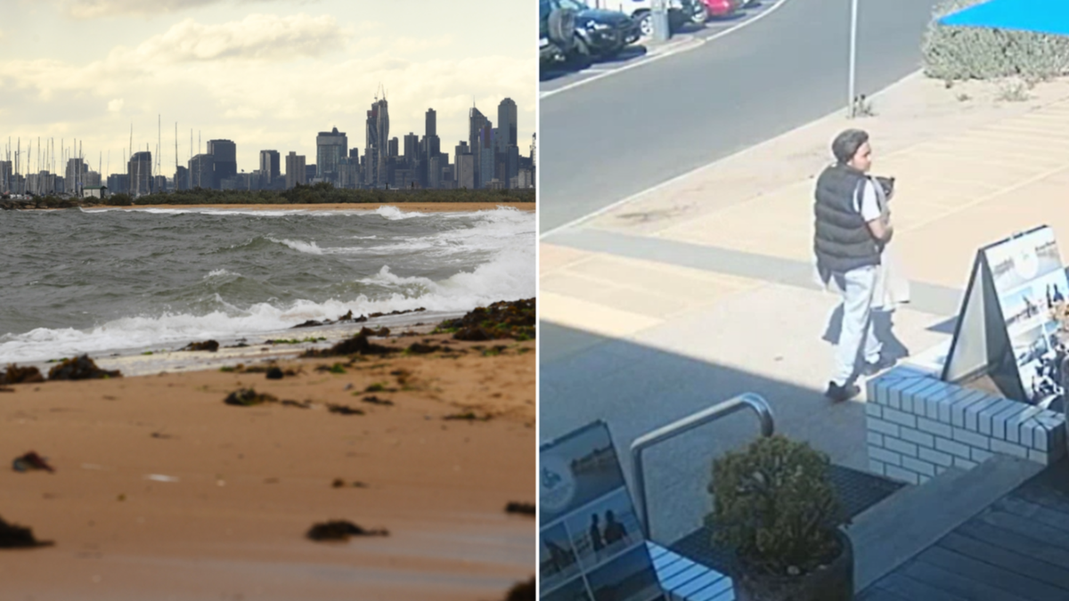 Authorities launch CCTV and picture of male presumably carrying out salacious act upon Melbourne beaches