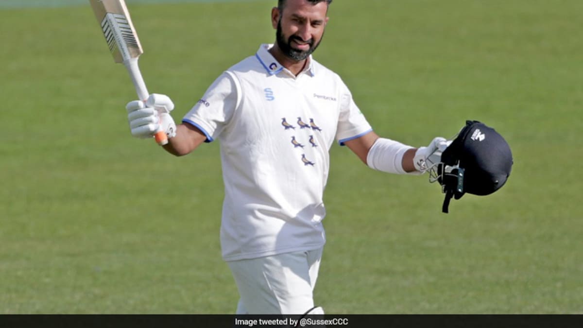 Cheteshwar Pujara Hits Another Century For Sussex In County Cricket