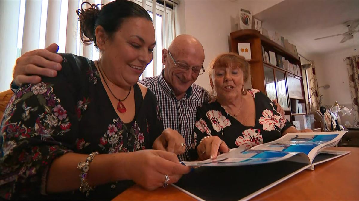 Lady reunited with Perth-based child after 40 years weds the male who embraced her kid