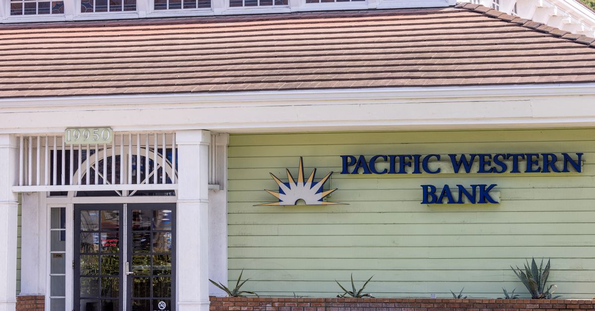 PacWest topples on deposit drop, property promise