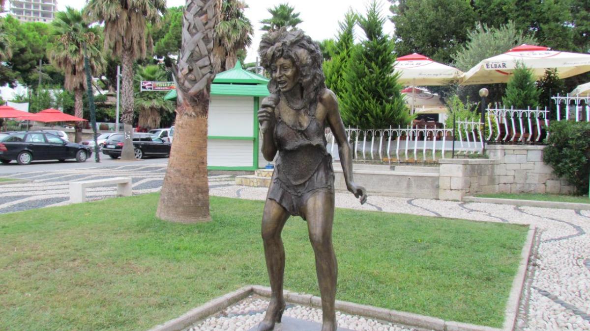 How did Tina Turner end up being a not likely icon in Albania?