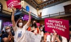 Judge pauses South Carolina abortion ban; emerging debt ceiling agreement ‘has fewer cuts than expected’ – as it happened