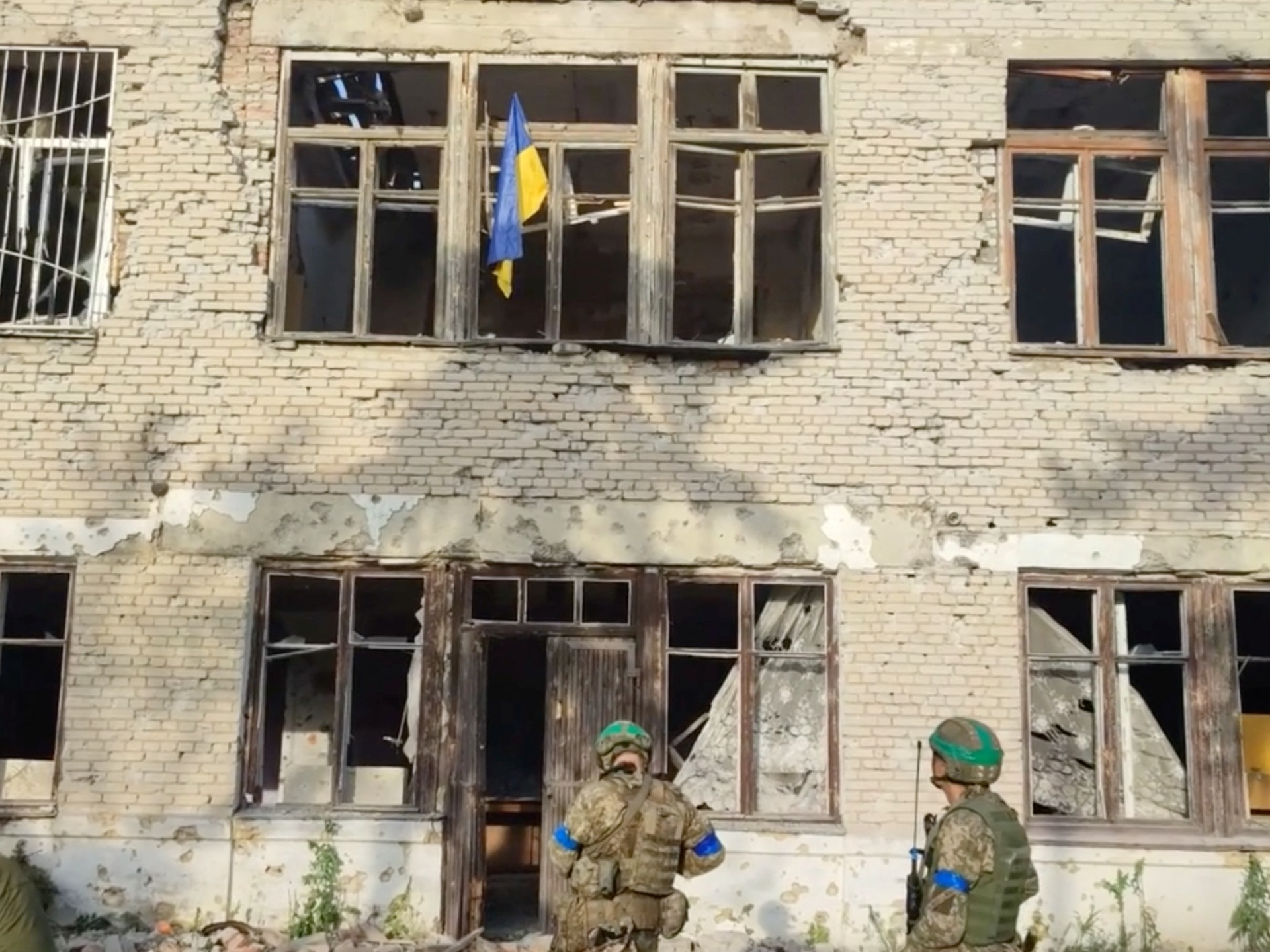 Ukraine hails very first area regained in counteroffensive