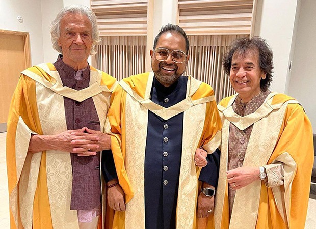 Shankar Mahadevan gets desirable honorary doctorate from popular UK university