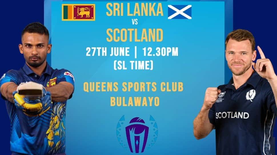 Sri Lanka Vs Scotland ICC Men’s ODI Cricket World Cup 2023 Qualifier Group B Match Livestreaming: When And Where To Watch SL Vs SCO LIVE In India