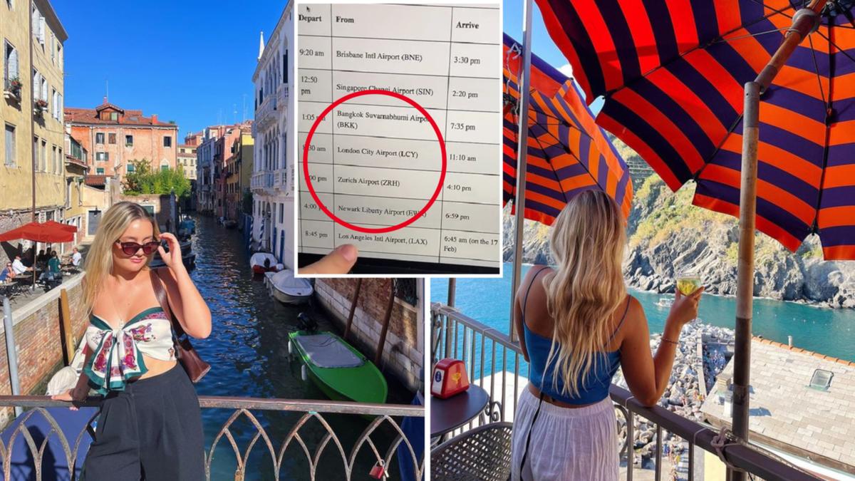 Round the world flight tickets for ‘truly low-cost’: Aussie trainee’s budget plan travel hack discussed