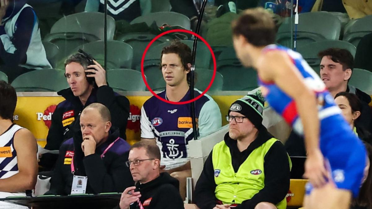 Fremantle Dockers sweating on another injury to previous captain Nat Fyfe