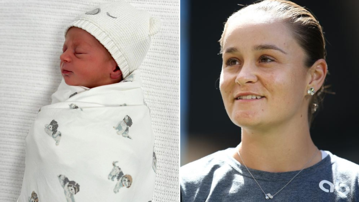 Ash Barty and other half Garry Kissick welcome infant into the world