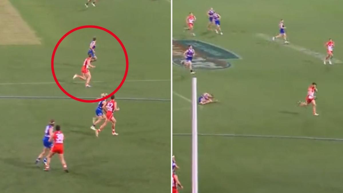 Swans captain Dane Rampe polices shock two-match restriction for easy-to-miss bump on Lachie McNeil