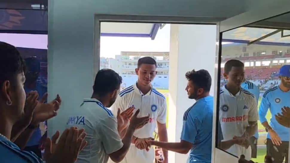 India Vs West Indies: Yashasvi Jaiswal Gets Rousing Welcome After Historic Day