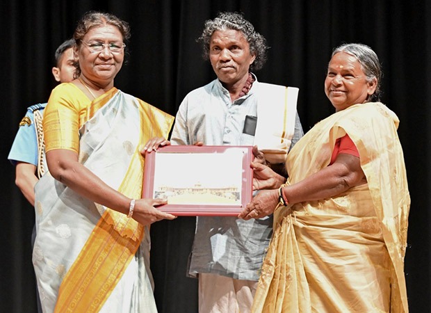 President Droupadi Murmu honours The Elephant Whisperers couple at Rashtrapati Bhavan