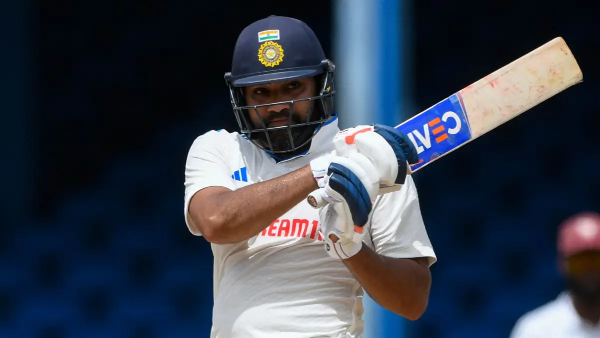 Second Test: Rain forces early lunch after Rohit fifty, Siraj five-fer put India on top versus West Indies