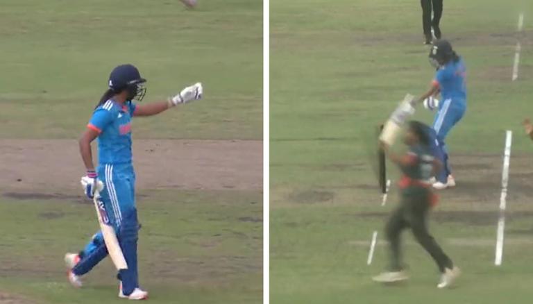 Harmanpreet Kaur suspended by ICC after her mad outburst in IND vs BAN match|Cricket News