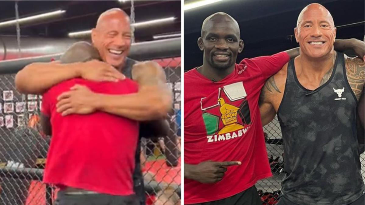 Dwayne The Rock Johnson’s life-altering act for having a hard time UFC fighter