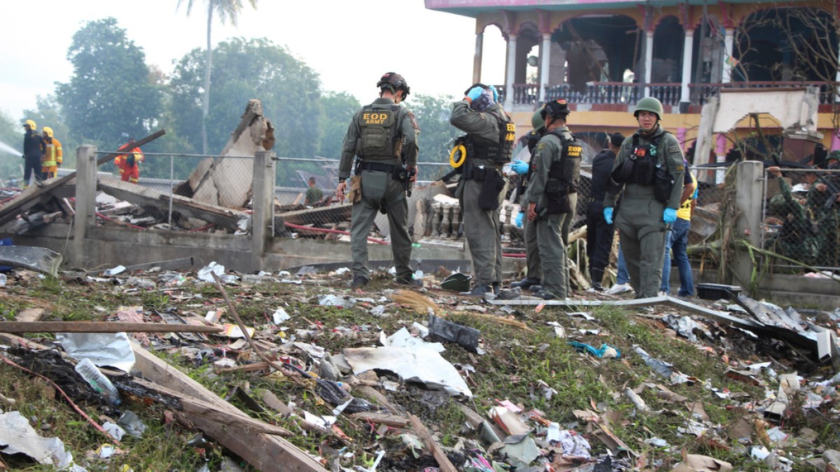 Numerous eliminated in Thailand fireworks storage facility surge