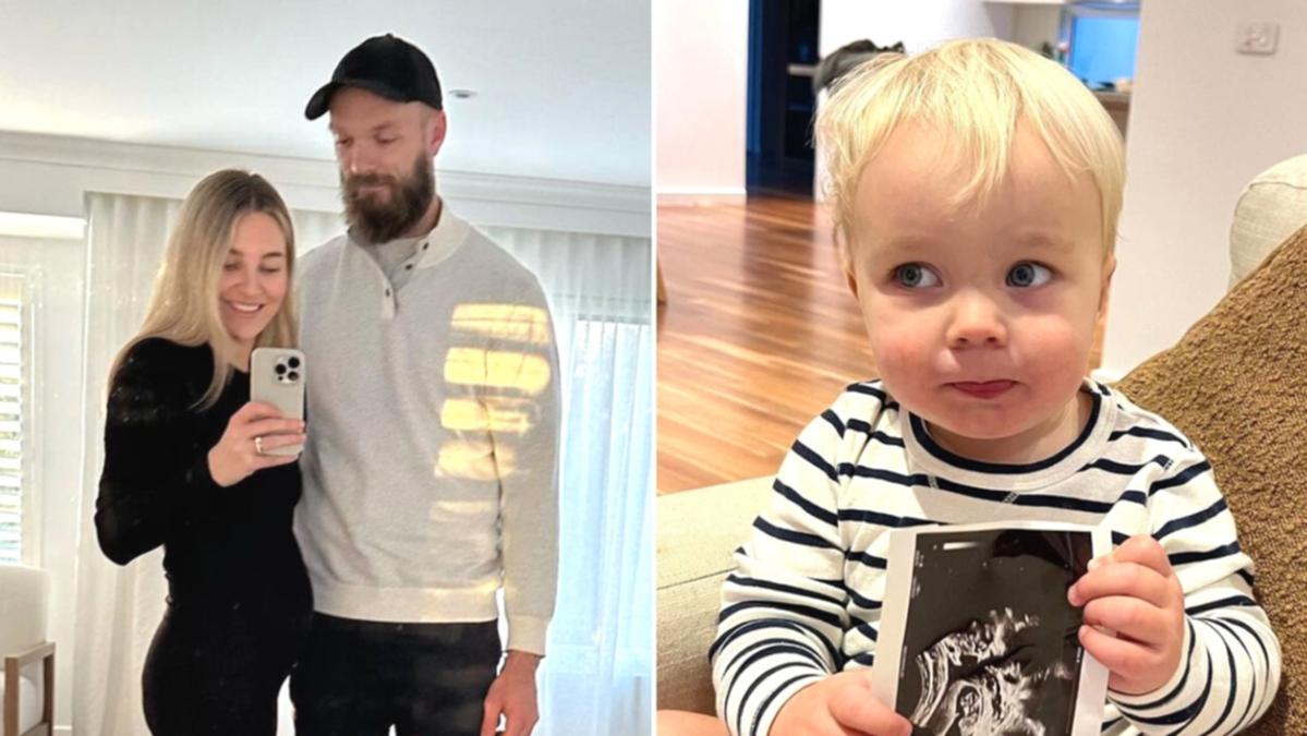 Melbourne captain Max Gawn and other half Jessica reveal they are anticipating their 2nd kid