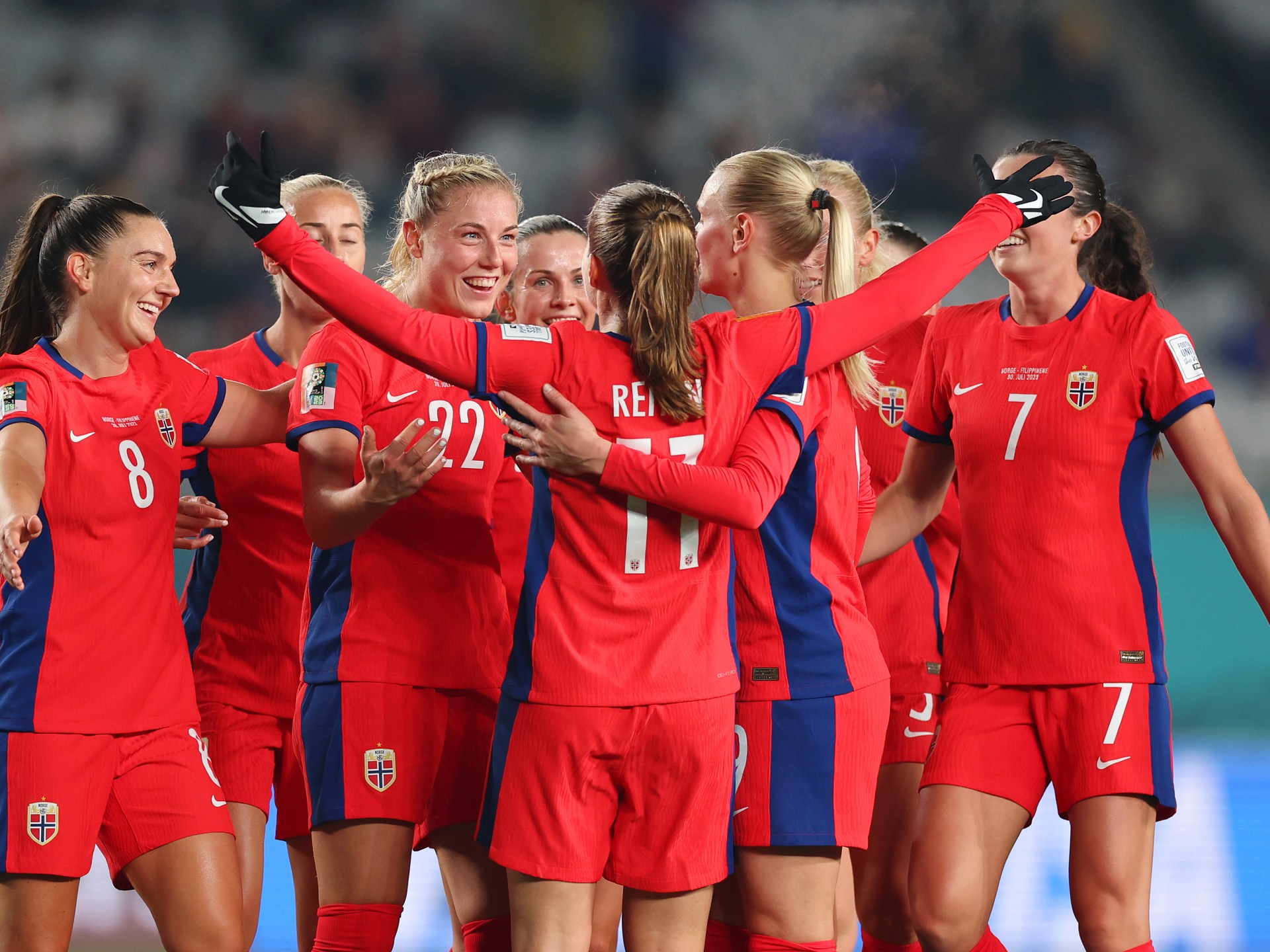 Norway receive Women’s World Cup last 16 after surging Philippines