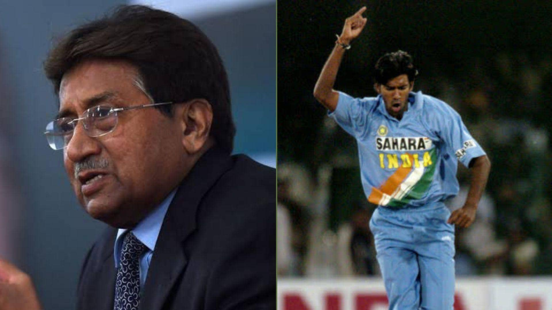 When Pervez Musharraf informed Lakshmipathy Balaji, ‘You are a terrific soldier”