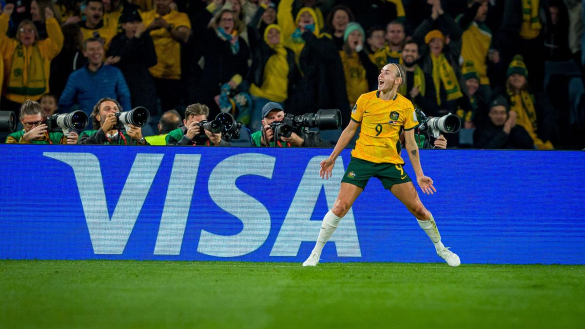 Matildas power into FIFA Women’s World Cup quarter-finals with 2-0 win over Denmark