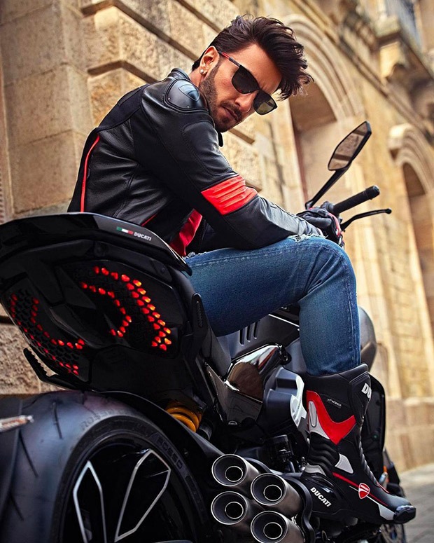 Ranveer Singh ends up being 1st Indian brand name ambassador for Ducati Superbikes