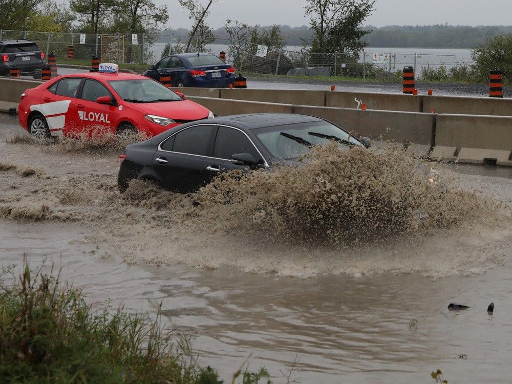 Ottawa rains records teetering currently with soaked start to August