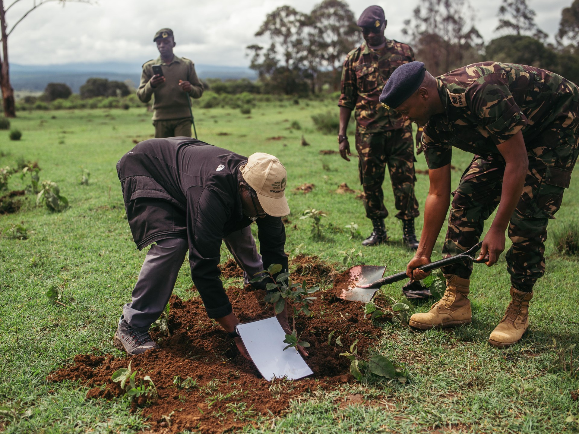 Dry spell and dispute are injuring Kenyan forests. Can the army repair things?