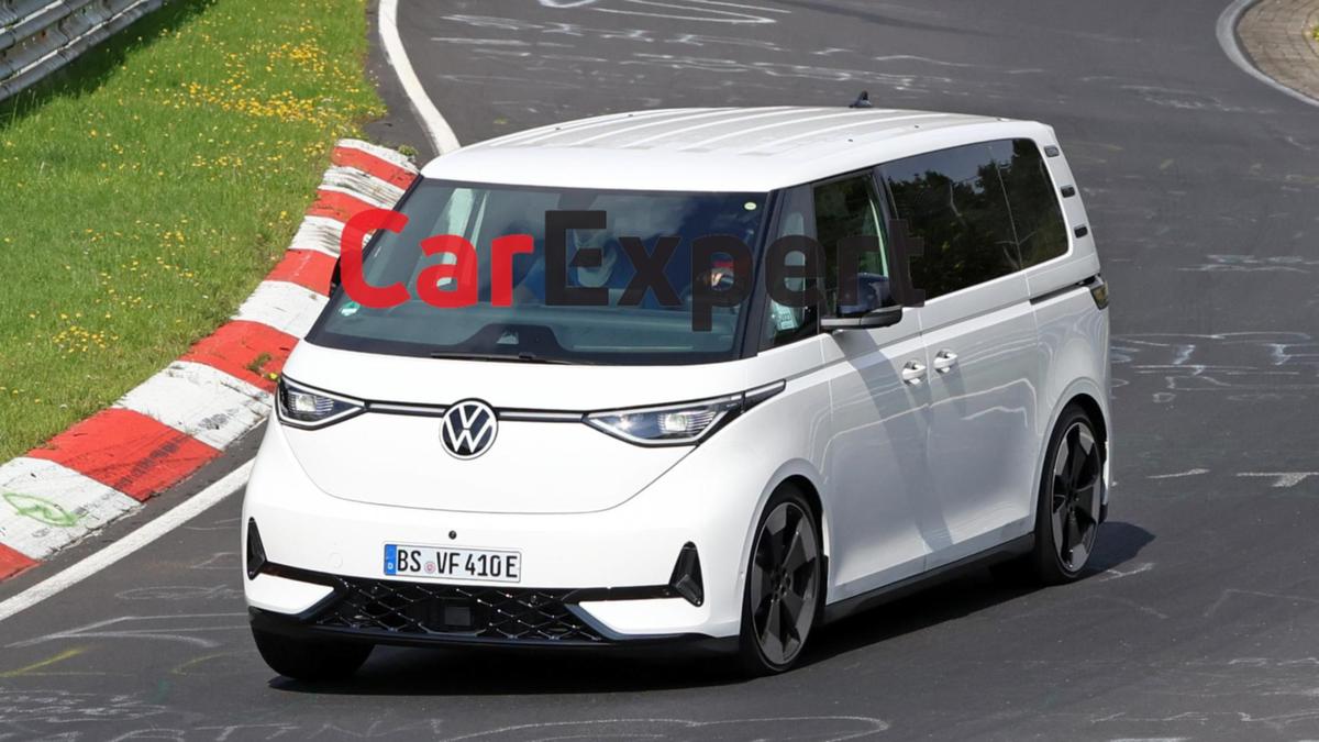 VW’s hotted-up electrical Kombi strikes the track