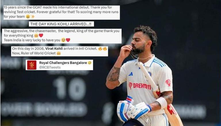 ‘The day king showed up’: Netizens respond as Virat Kohli commemorates 15 years in Int’l cricket|Cricket News