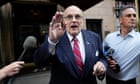 Rudy Giuliani gives up at Georgia prison in Trump election subversion case