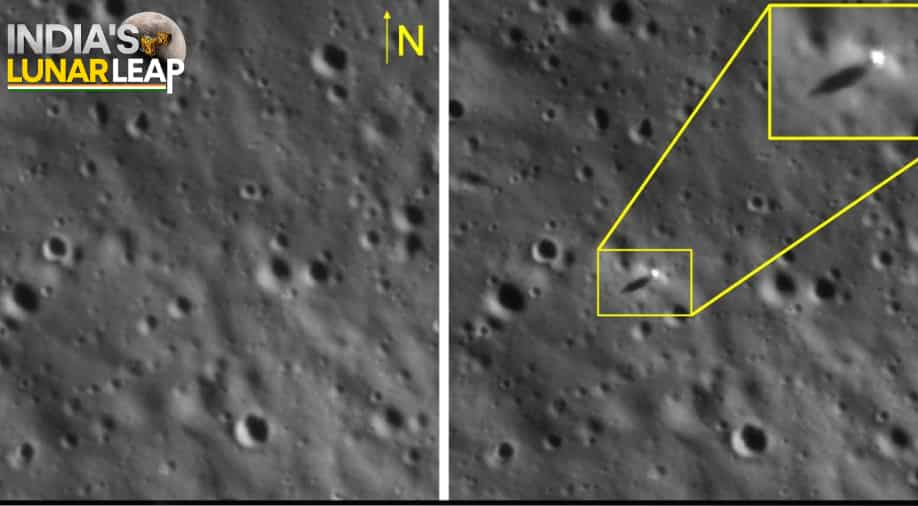 ISRO shares, then erases supposed photos of Chandrayaan-3 lander as seen from Chandrayaan-2 orbiter